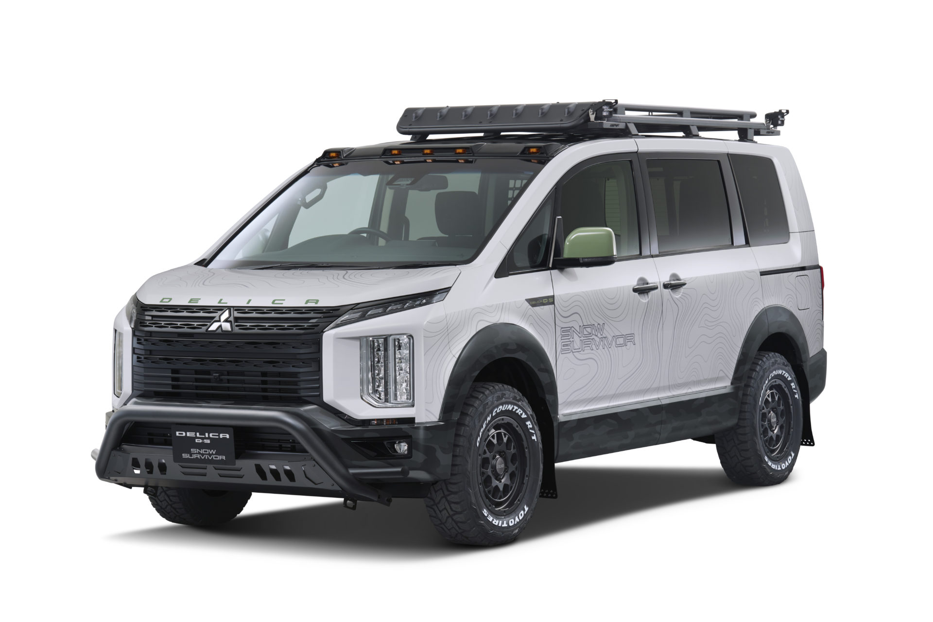 三菱自動車 デリカD:5 動かそ 特別仕様車「CHAMONIX」パーツ サイド  